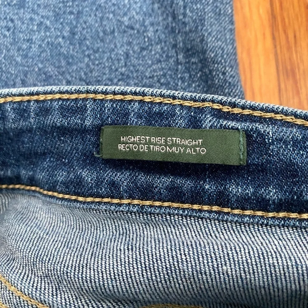 Wild Fable Jeans Womens Size 12 Highest Rise Straight Leg Button Fly